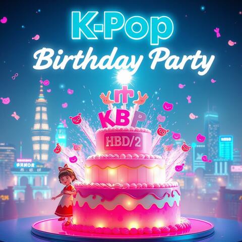 K-Pop birthday song: Learn Korean Bilingual Kids Music (K-팝 생일 노래: 영어 배우기 이중 언어 어린이 음악)