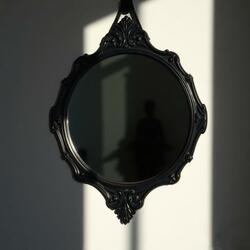 Black reflection