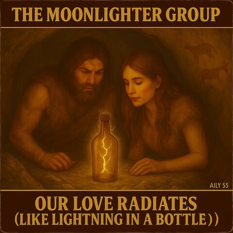 Our love radiates like lightning in a bottle