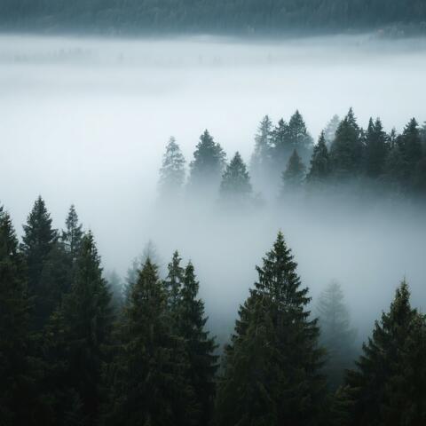 Fog Beneath the Pines