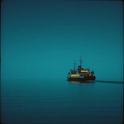 Night Ferry in Setouchi