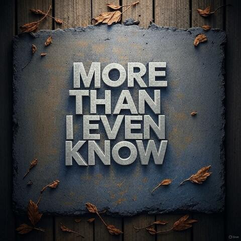 More Than I Even Know