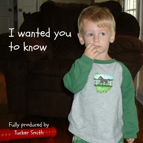 I wanted you to know