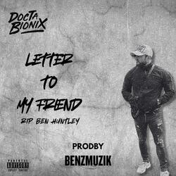 LETTER TO MY FRIEND