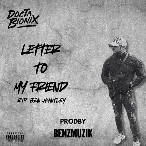 LETTER TO MY FRIEND