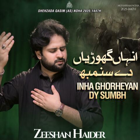 New Noha 2025 Shehzada Amir Qasim (as) | Inha Ghorheyan Dy Sumbh (feat. zeeshan haider)