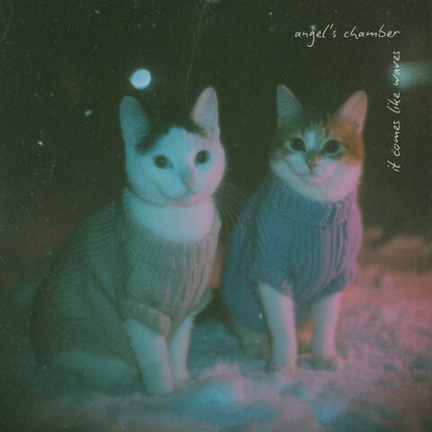 it comes like waves.