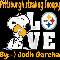 Pittsburgh Stealing Snoopy
