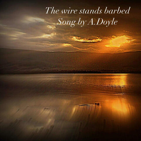 The wire stands barbed