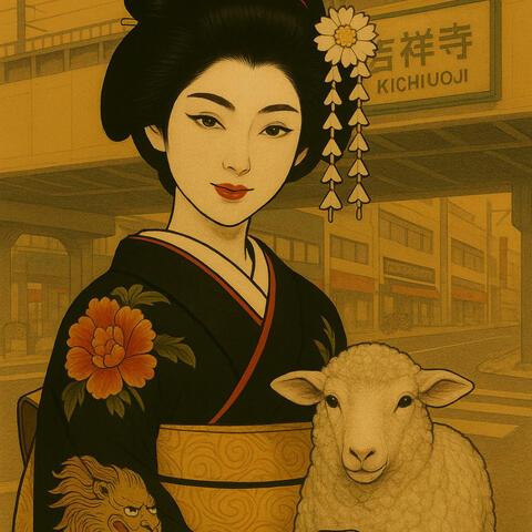 中央線の羊探し