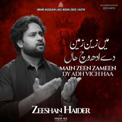 Main Zeen Zameen Dy Adh Vich Haan | New Noha Mola Imam Hussain (as) (feat. zeeshan haider)