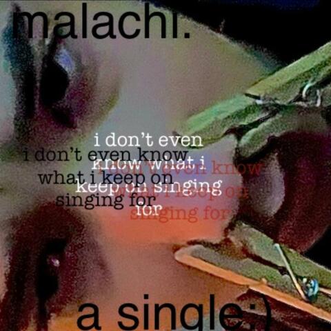 i don't even know what i keep on singing for