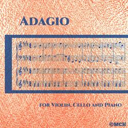 Adagio for Violin, Cello and Piano