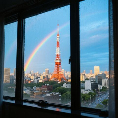 雨上がりに