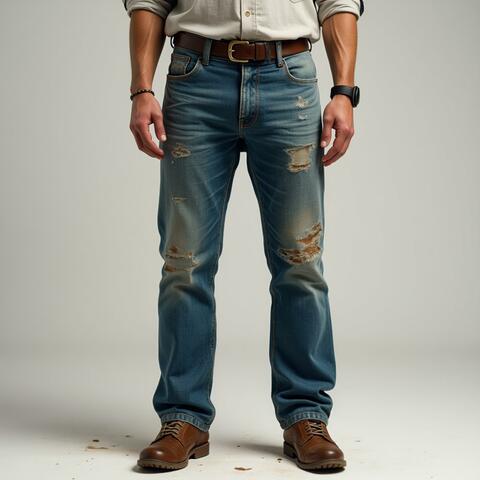 Gemaklik in my ou blou broek