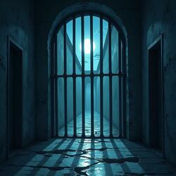 chained