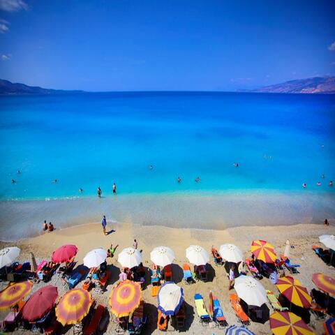Mirror beach Albania
