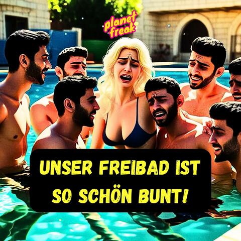 Unser Freibad ist so schön bunt!