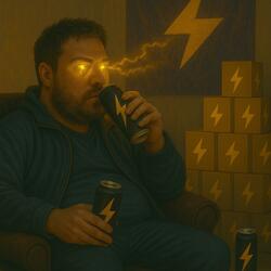 Fattern drekker bare Monster