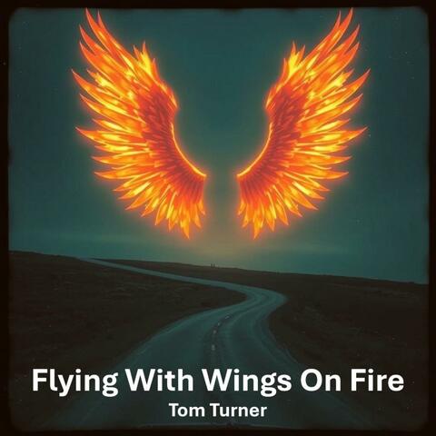 Flying With Wings On Fire