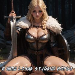 Á himni logar stjörnu höfuð