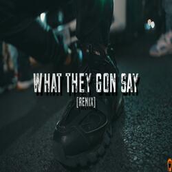 What They Gon Say (feat. Sonic & Pop villainare) (Remix)