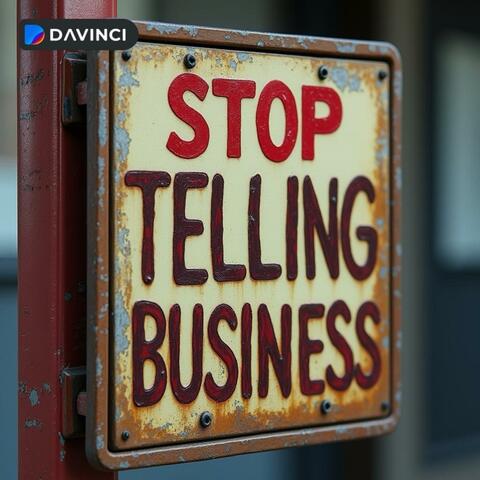 STOP TELLING YO BUSINESS