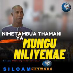 NIMETAMBUA THAMANI YA MUNGU NILIYENAE