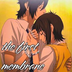 the first membrane