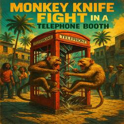 Monkey Knife Fight In A Telephone Booth