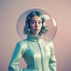 バブルガール、着陸拒否