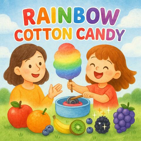 Rainbow Cotton Candy