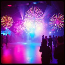 Ba-da-boom-boom-boom violet