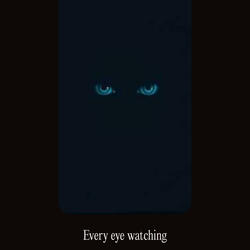 Every eye watching