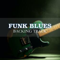 Funk Blues backing track in A