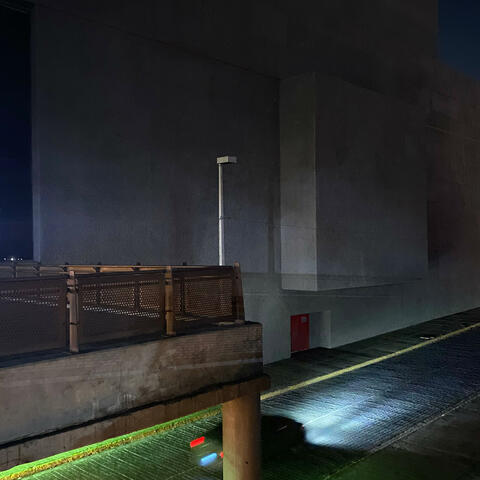 como noche en su temor