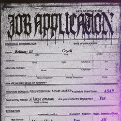 Job Aplication Funk
