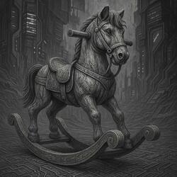 Søkksvett bak gyngehesten