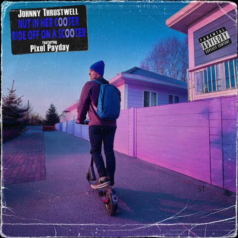 Nut In Her Cooter Ride Off On A Scooter