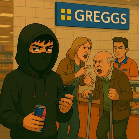 Shrek's in Greggs