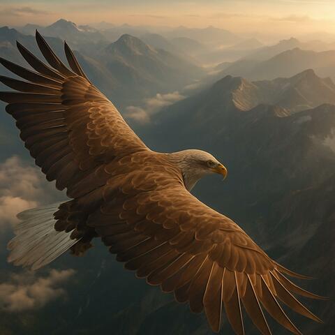 Câlin avec une aile