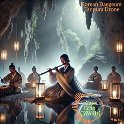 Korean Daegeum Sleep Meditation Tanpura Drone Cave Echo (396 Hz)