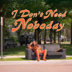 I Don't Need Noboday