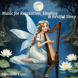 Lotus Fairy’s Lullaby for Restful Sleep, gentle piano under moonlight