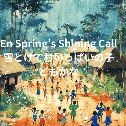 En Spring’s Shining Call　雪とけて村いっぱいの子どもかな