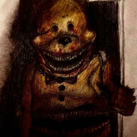 at the door