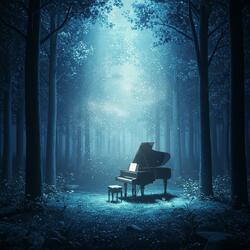 Night in the forest