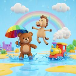 Los juguetes en la lluvia