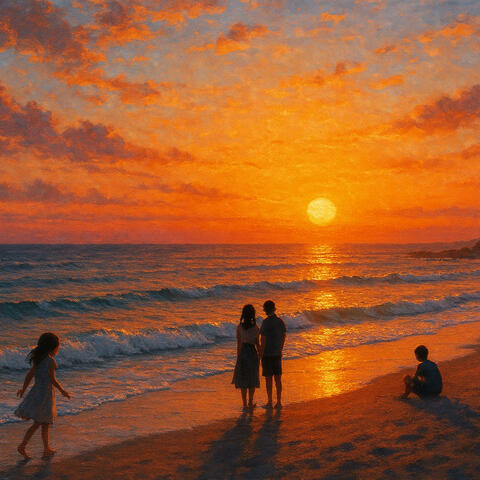 Summer sunset
