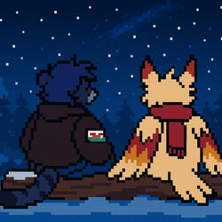 Stars in the backyard